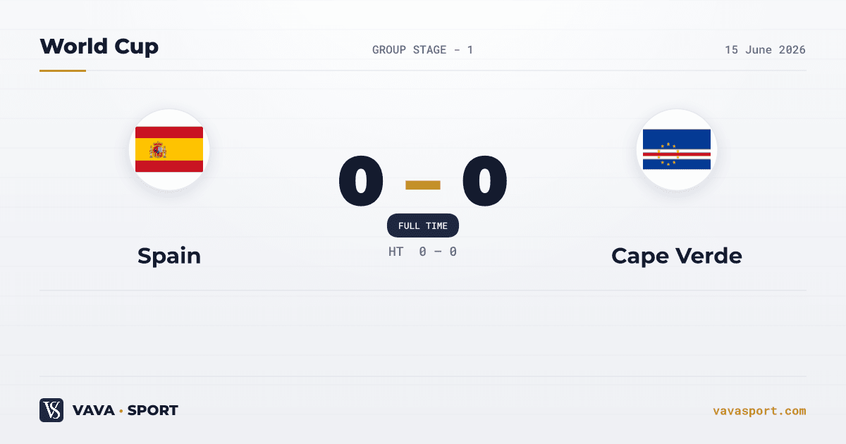 Cape Verde stun Spain as Vozinha saves draw