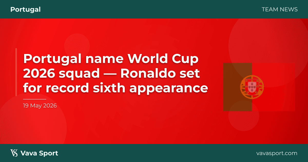 Portugal objavio popis za SP 2026., Ronaldo ide po rekord
