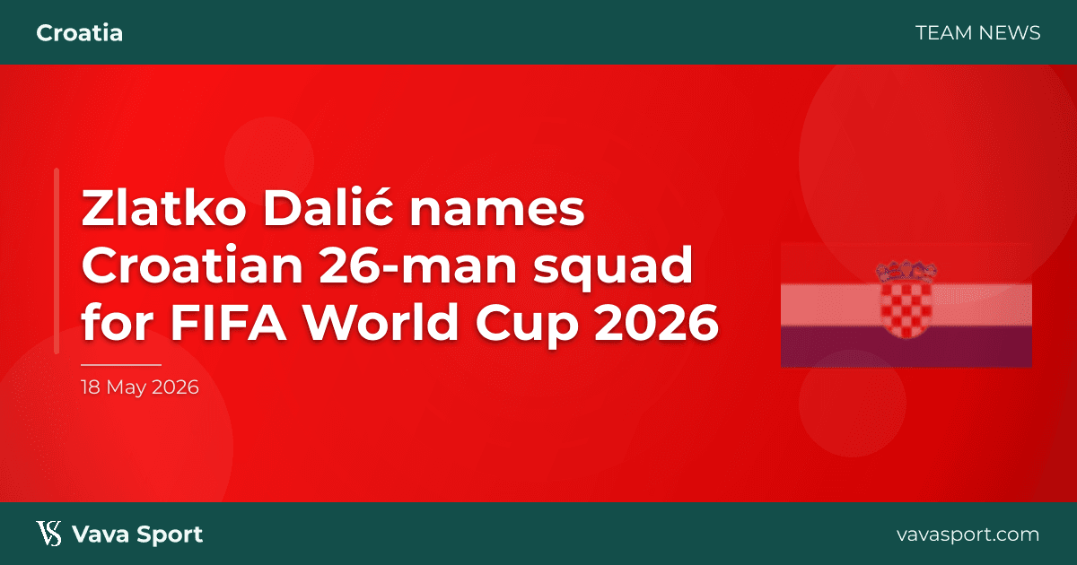 Dalić objavio popis od 26 igrača za SP 2026.